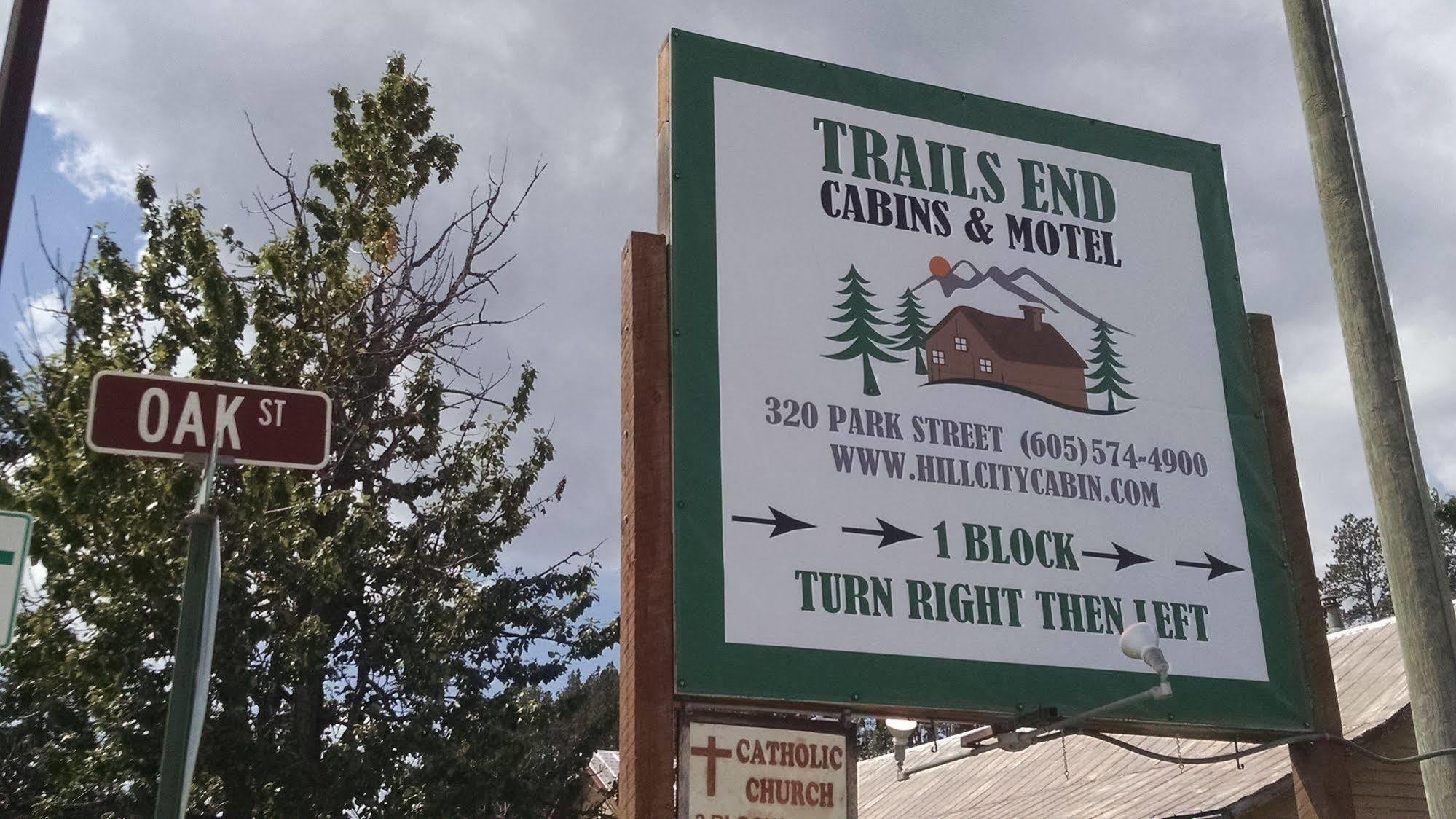 Trails End Cabins & Motel Хилл-Сити Экстерьер фото